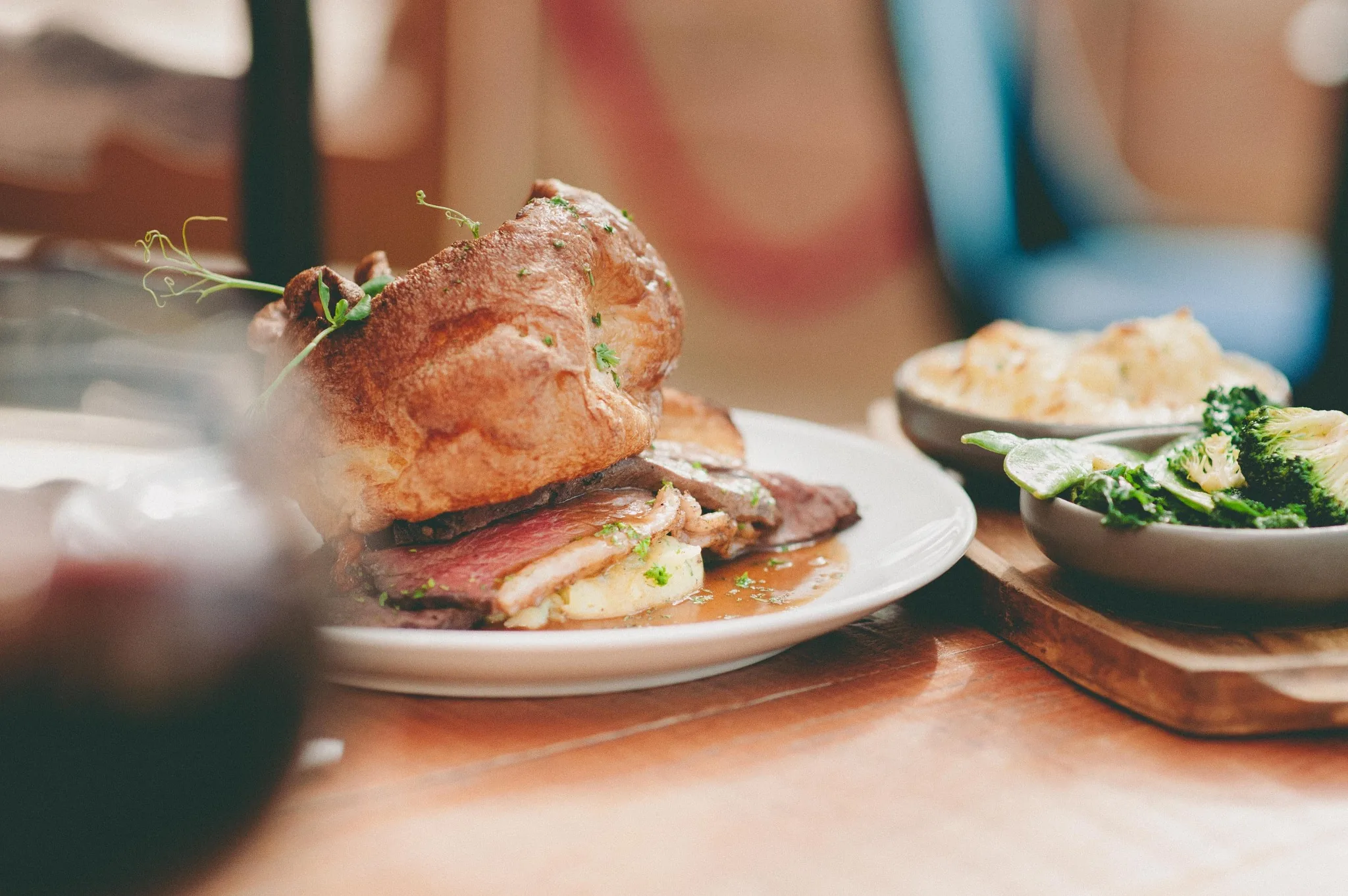 Festive dining at George's Bistro